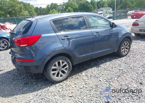 2016 Kia Sportage Lx z USA, uszkodzony, nr VIN KNDPB3AC7G7794919